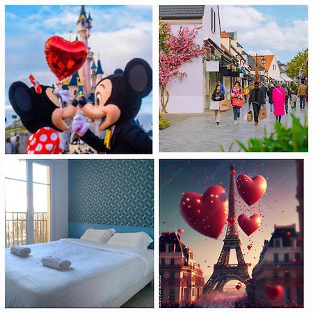Disney, Comfortable 2 Bedrooms Family Apartment, 7 Pers, Wifi, Netflix Chessy  Luaran gambar